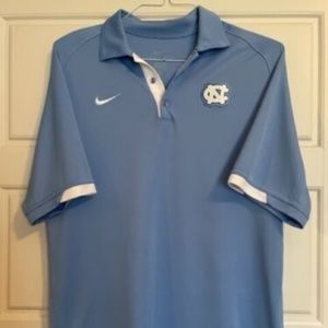 North Carolina Tar Heels UNC Nike Dri-Fit M Medium Golf Polo Shirt